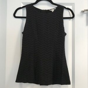 Banana Republic Black Sleeveless Top